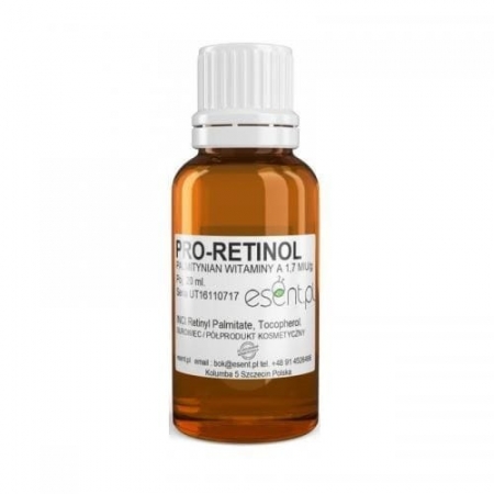 ESENT Palmitynian retinolu - PRO-RETINOL Witamina A 1.7 m. IU/g 20ml